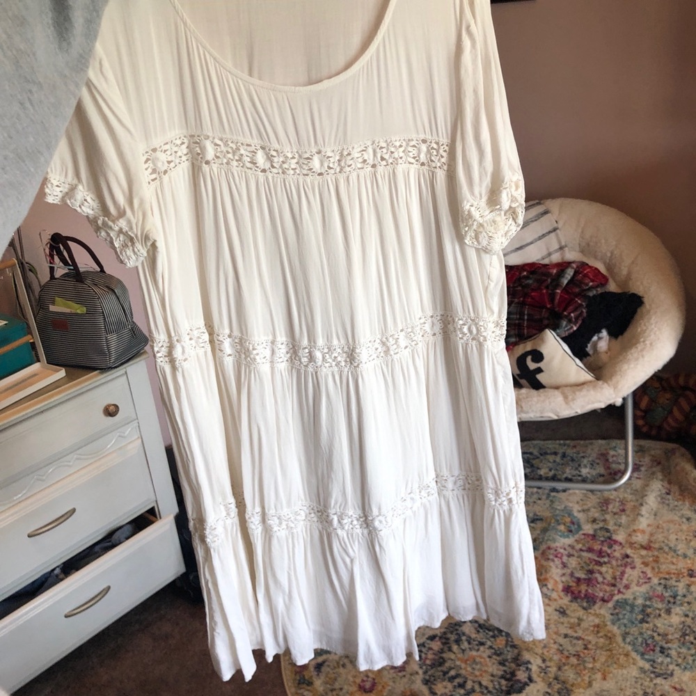 White dress